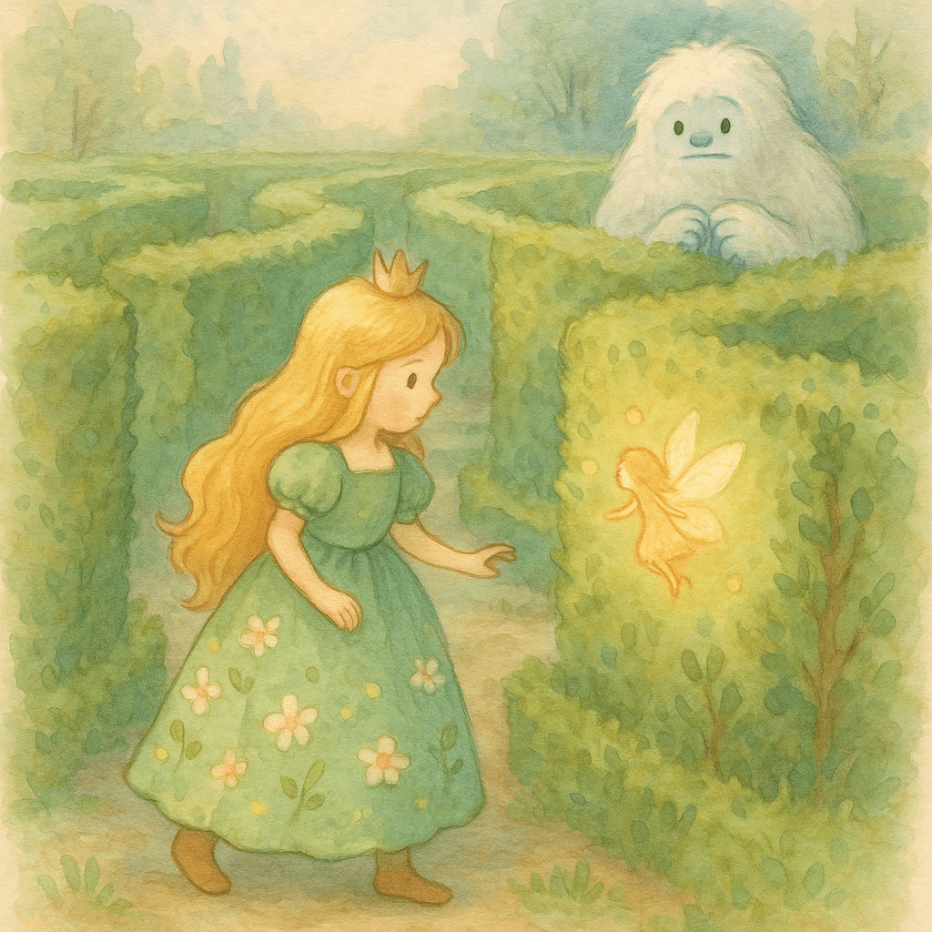 Prințesa din pădure et le Labyrinthe Ensorcelé