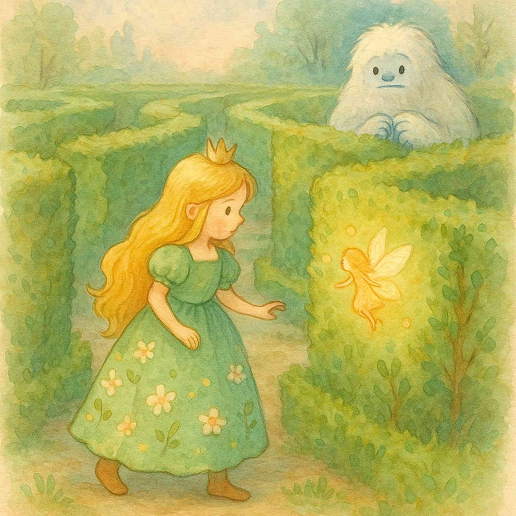 Prințesa din pădure et le Labyrinthe Ensorcelé