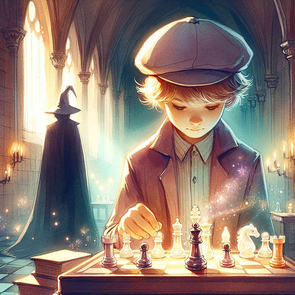 Léonard et le Sorcier des Échecs Magiques