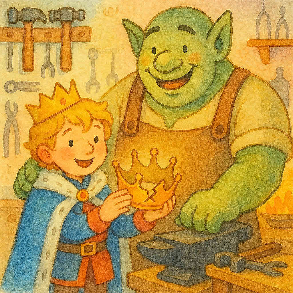 Prince Bry and the Shiny Crown