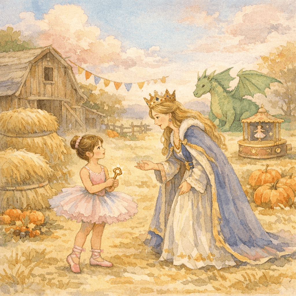 Giulia la ballerine et la clé de la Mélodie des Saisons