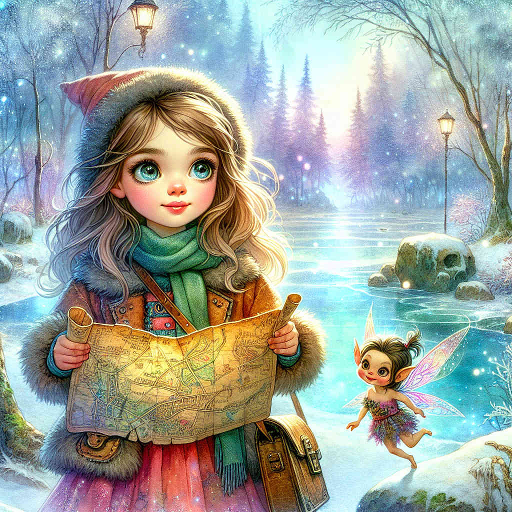 Luna's Magical Quest: Unfreezing the Enchanted Lake