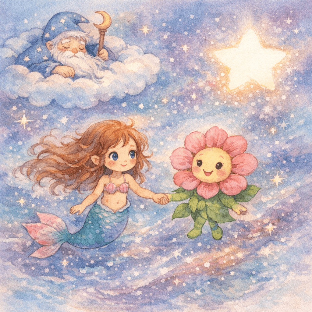 Beautiful baby girl and the Missing Star