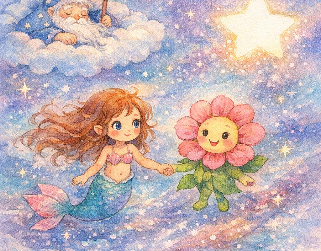 Beautiful baby girl and the Missing Star