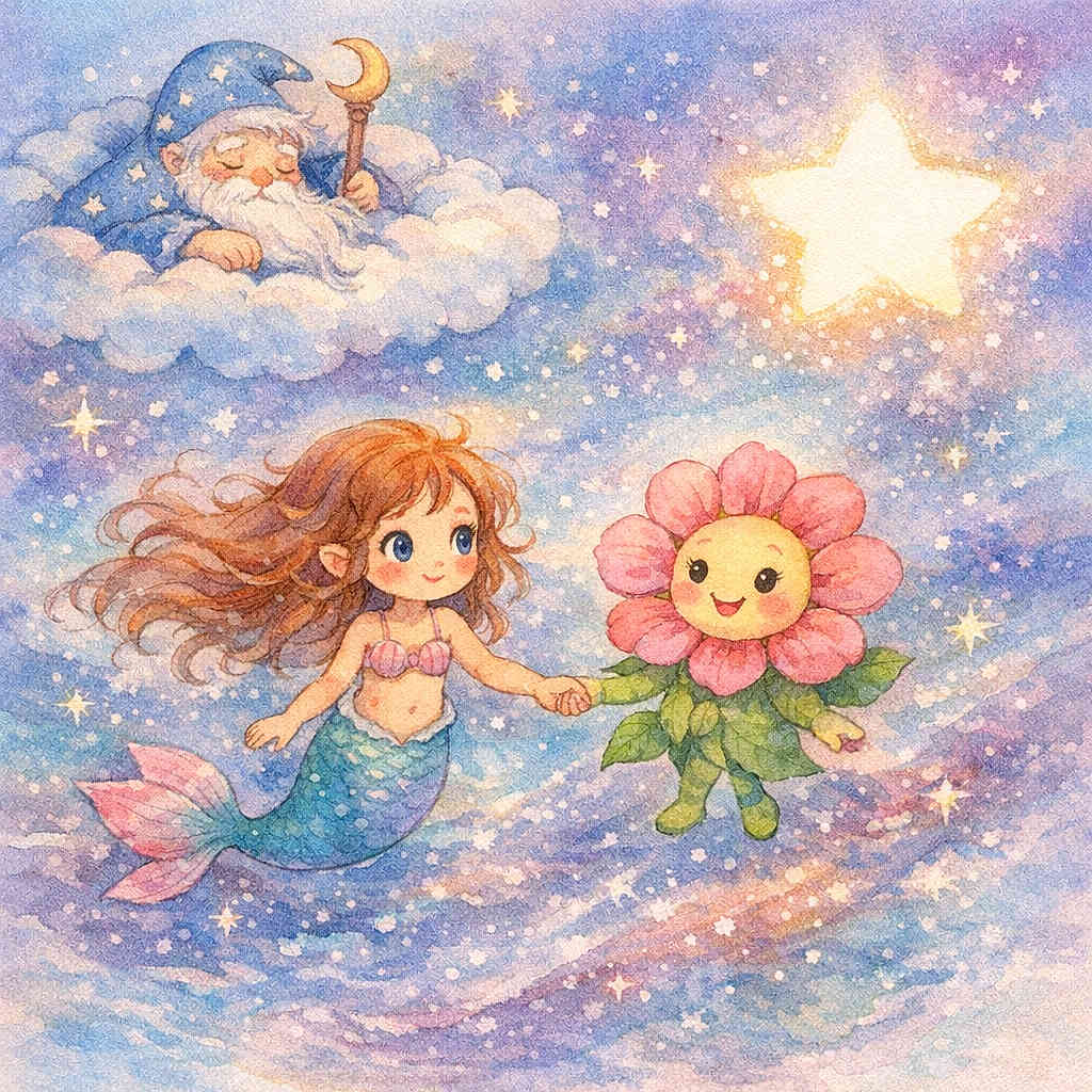 Beautiful baby girl and the Missing Star