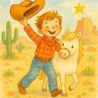 Cowboy Matteo and the Lost Hat