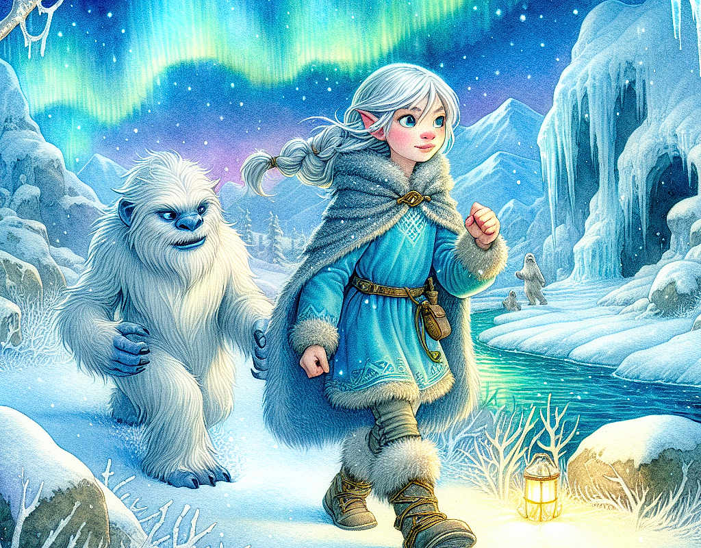 Naomi and the Arctic's Elemental Gems