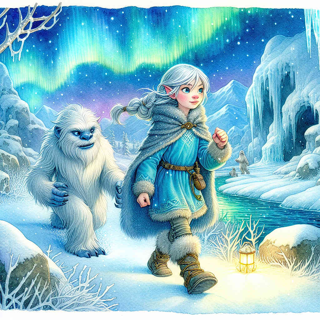 Naomi and the Arctic's Elemental Gems