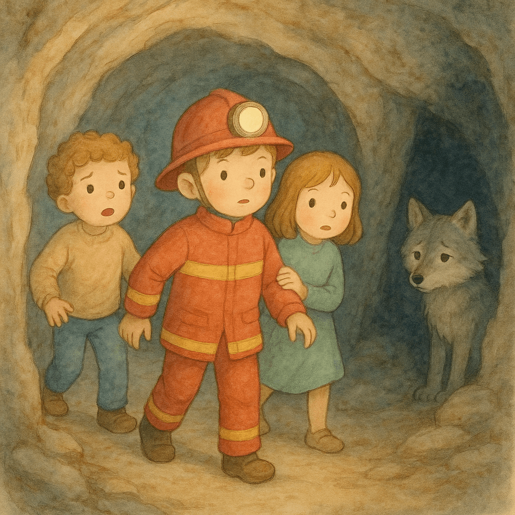 Fire fighter and the Lost Lantern