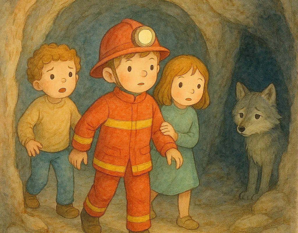 Fire fighter and the Lost Lantern