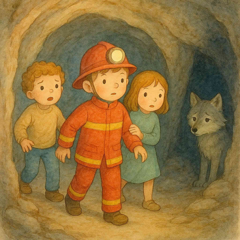 Fire fighter and the Lost Lantern