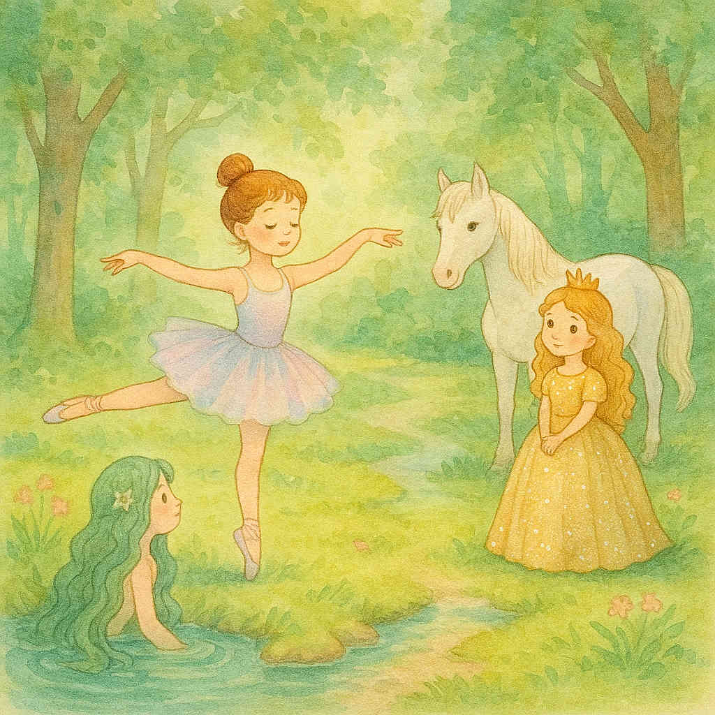 Lucie et la Danse de la Forêt Enchantée