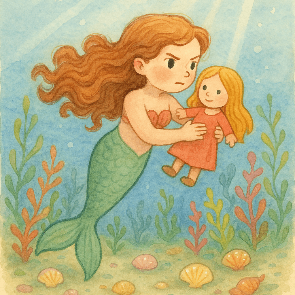 La sirène Princesse Këziah et le coquillage magique