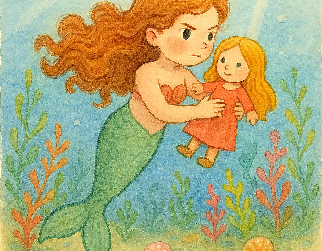 La sirène Princesse Këziah et le coquillage magique