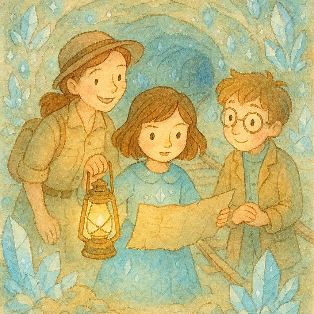 Aster and the Elemental Crystals of the Abandoned Mine