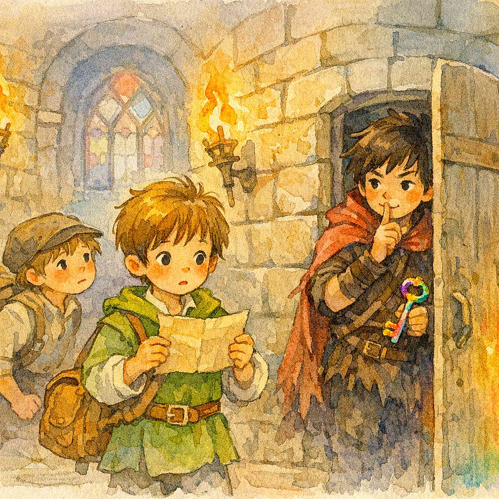 Jude et la Clé des Couleurs