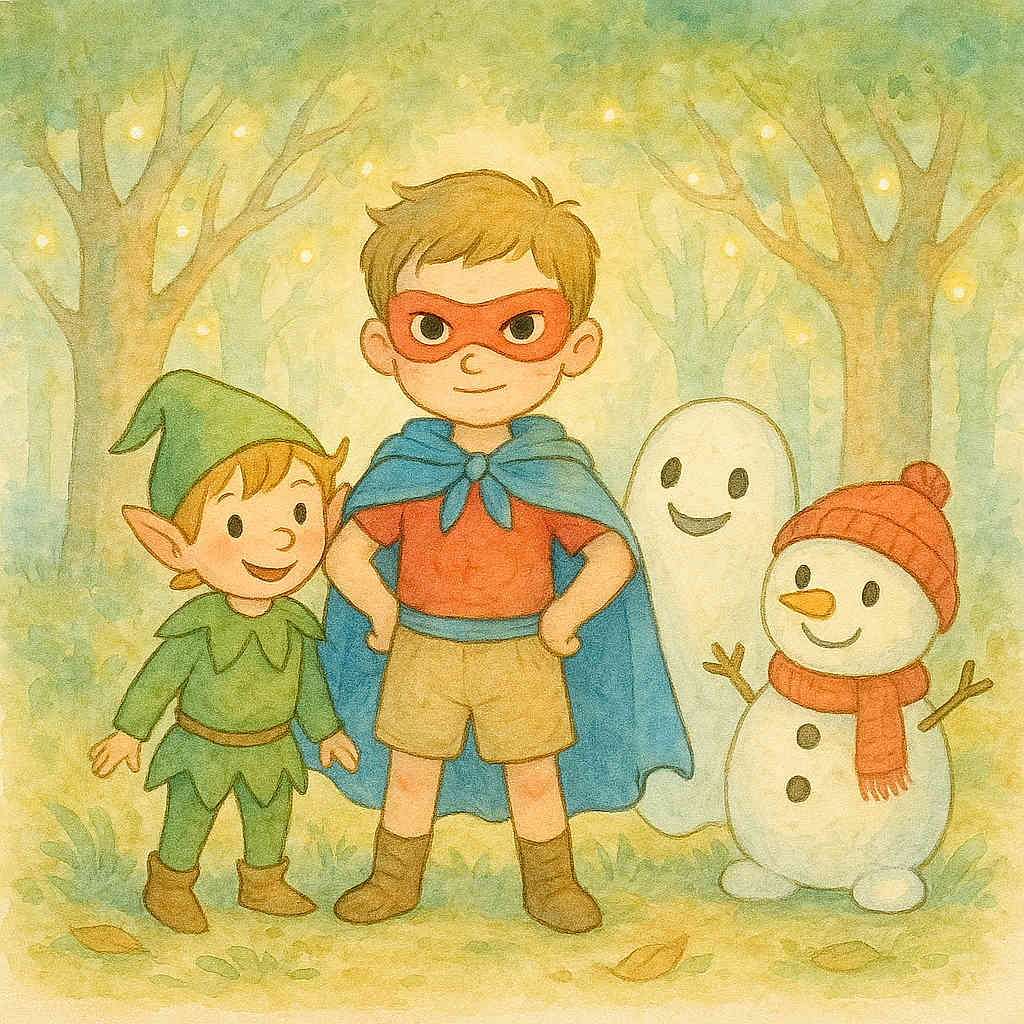 Superhéros Aaron et la clé magique