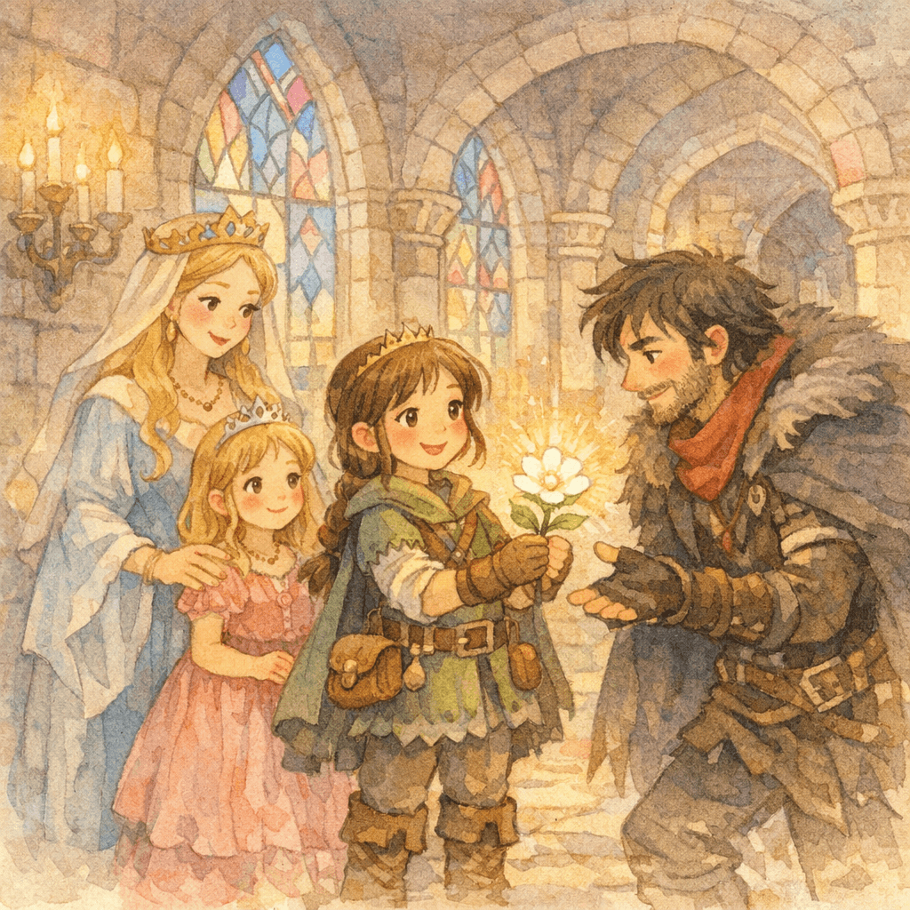 Alicia et la Fleur perdue du château