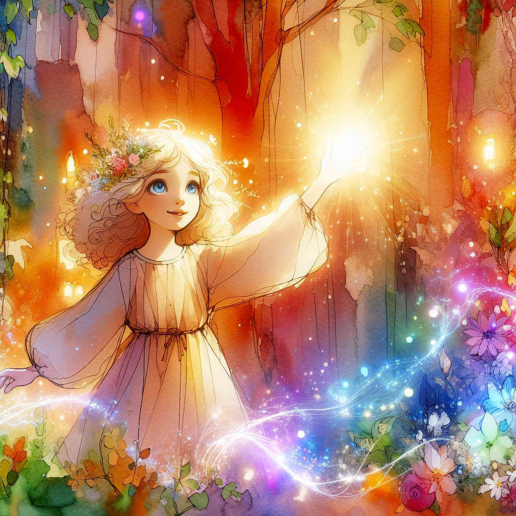 Lily and the Enchanted Quest to Restore Colors