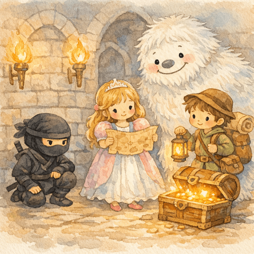 Zayn et le trésor du château