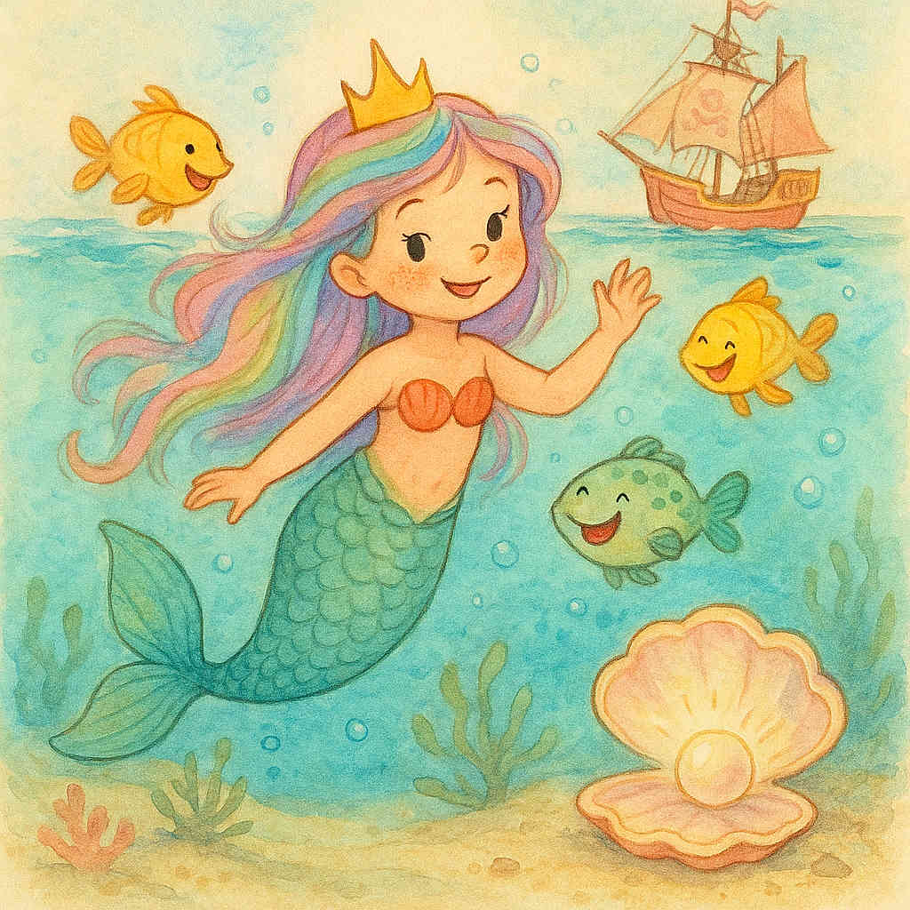 Michaela the Crazy Princess and the Shining Seashell
