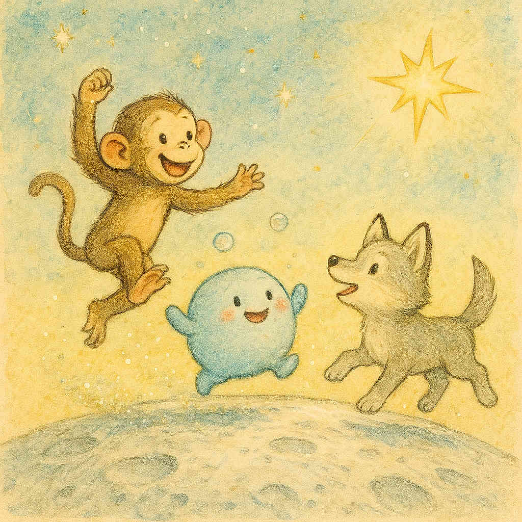 Bubblez and the Moon Star