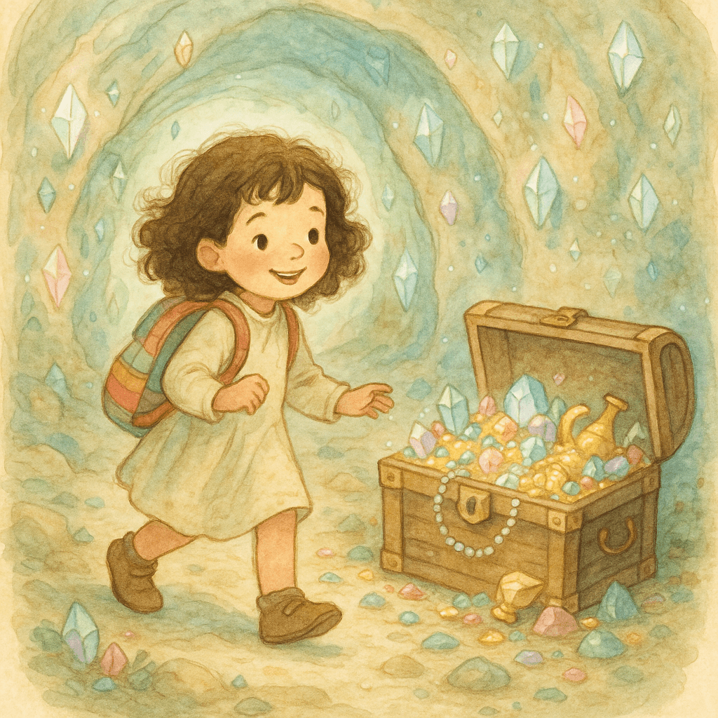 Ana et le trésor de la caverne secrète