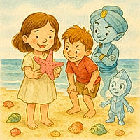 Hanaé et l’étoile de mer perdue