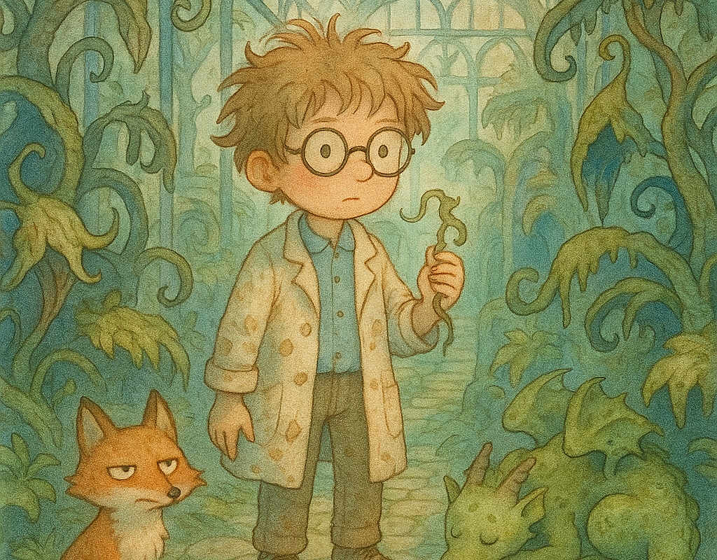 Julian and the Alchemist's Greenhouse: The Brew of Forgotten Courage