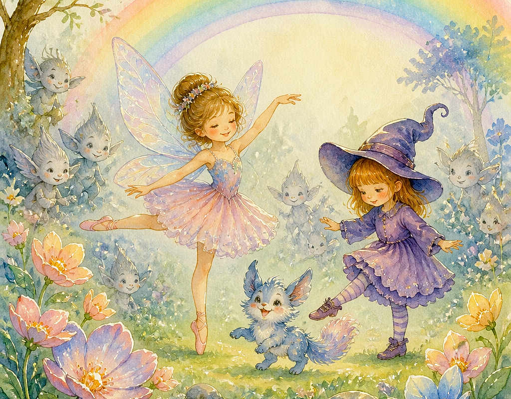 Willow Jean Fairy and the Soft Rainbow