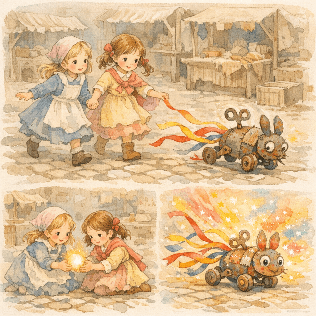 Billy et les couleurs de la Place enchantée