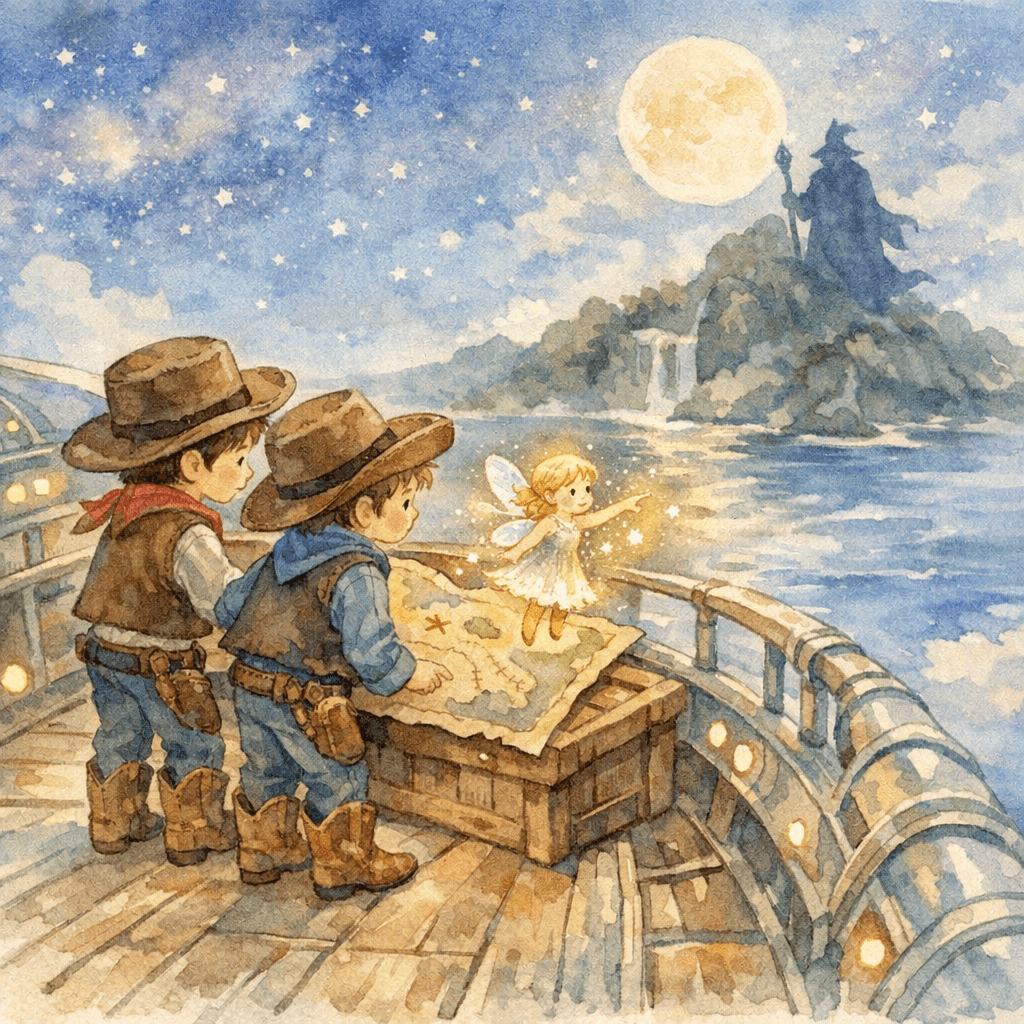 The Daring Cowboys of the Starry Ship
