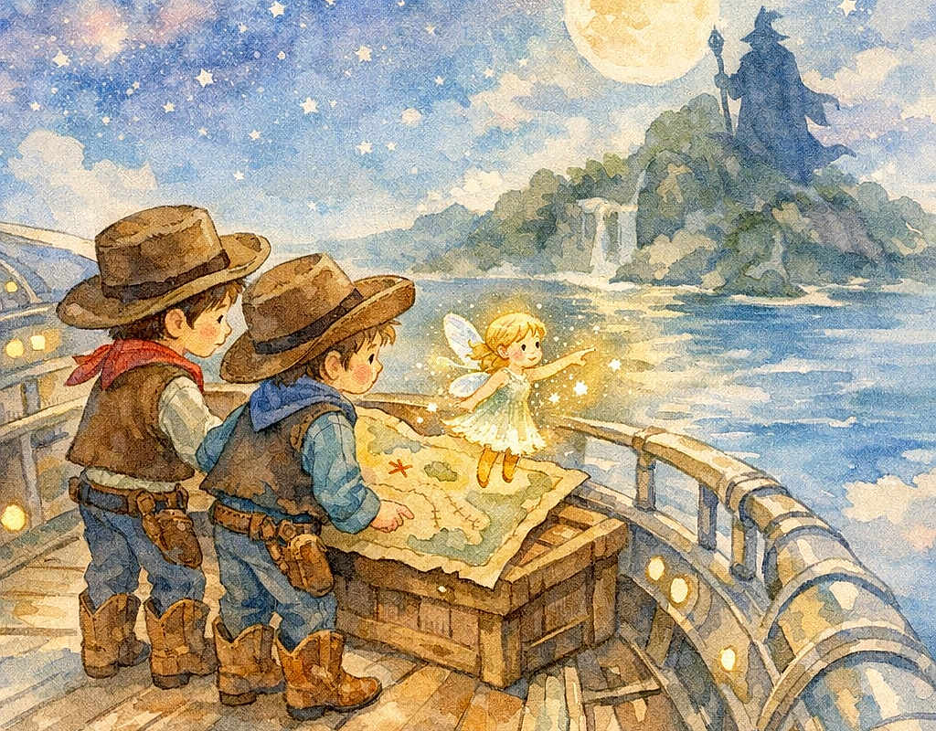 The Daring Cowboys of the Starry Ship