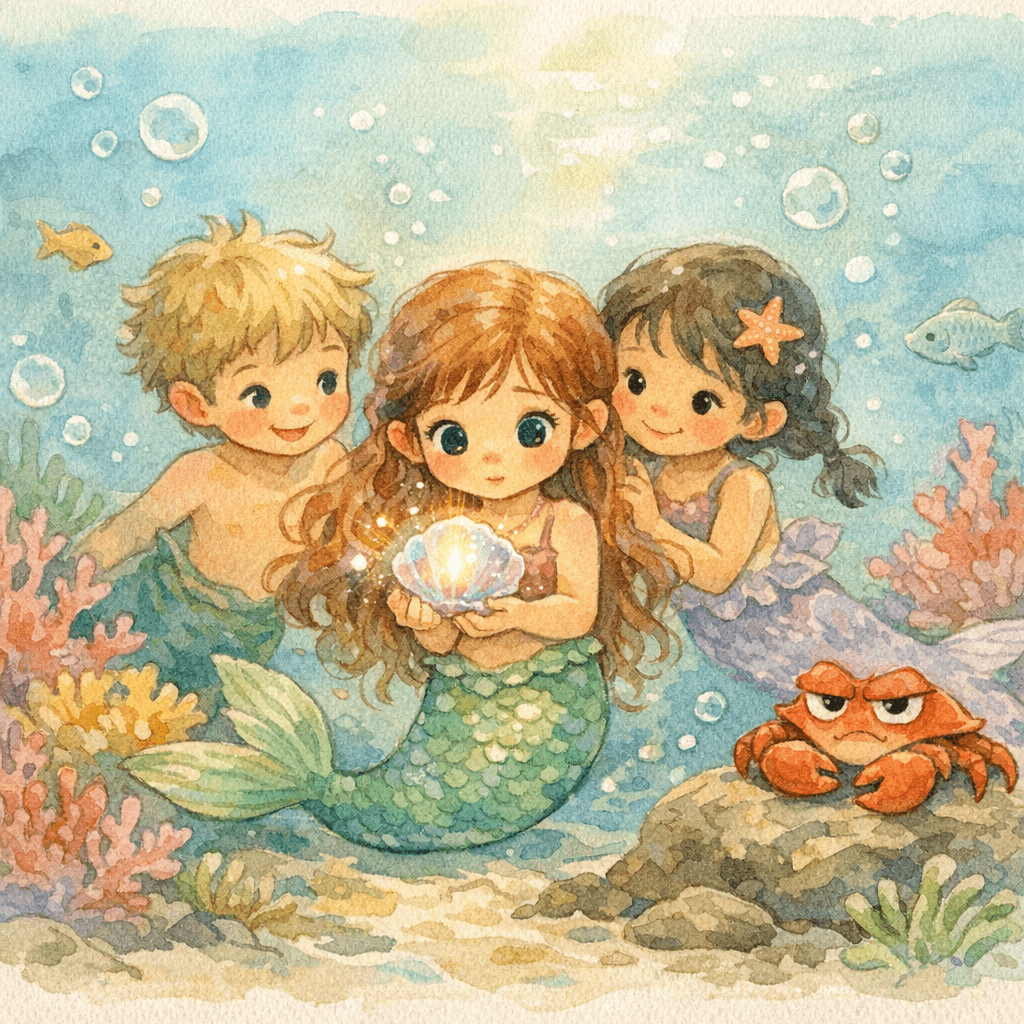 Nima et la coquille brillante