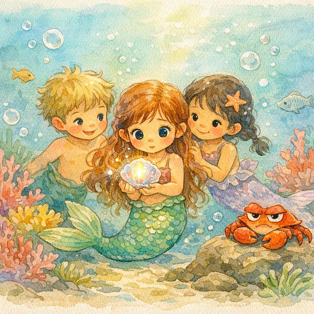 Nima et la coquille brillante