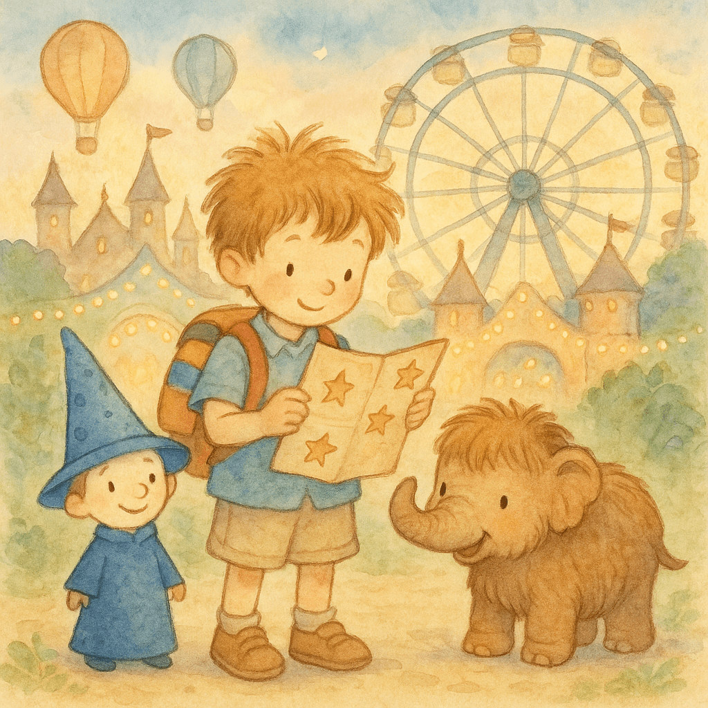 La Carte aux Étoiles du Parc Enchanté