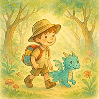 Edzio et le gentil dragon