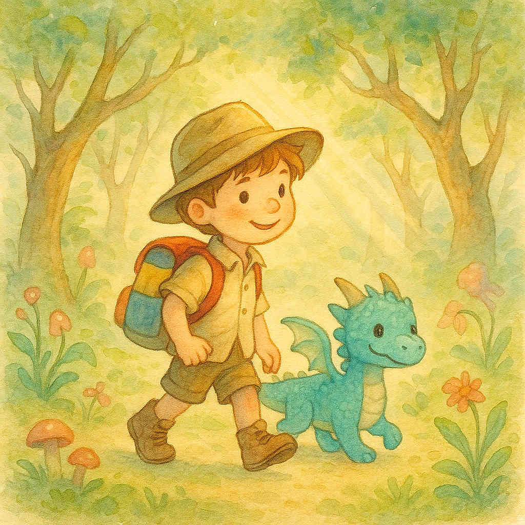 Edzio et le gentil dragon