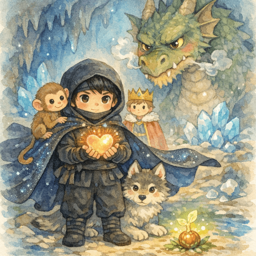 Grayson the Ninja and the Heart Spark