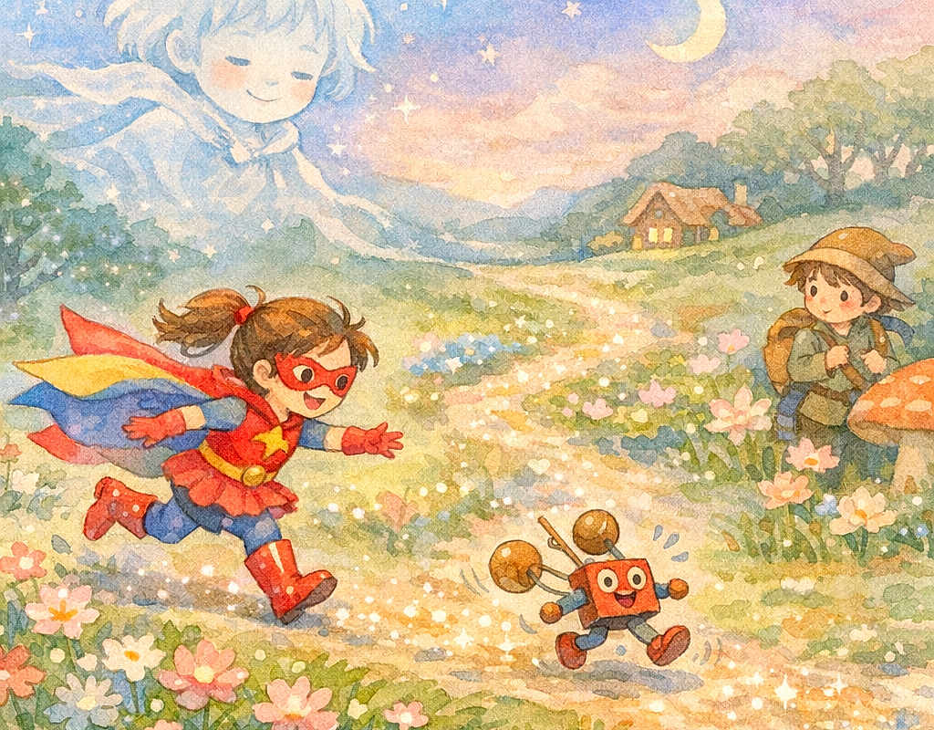 Juanita the Super Girl and the Runaway Toy