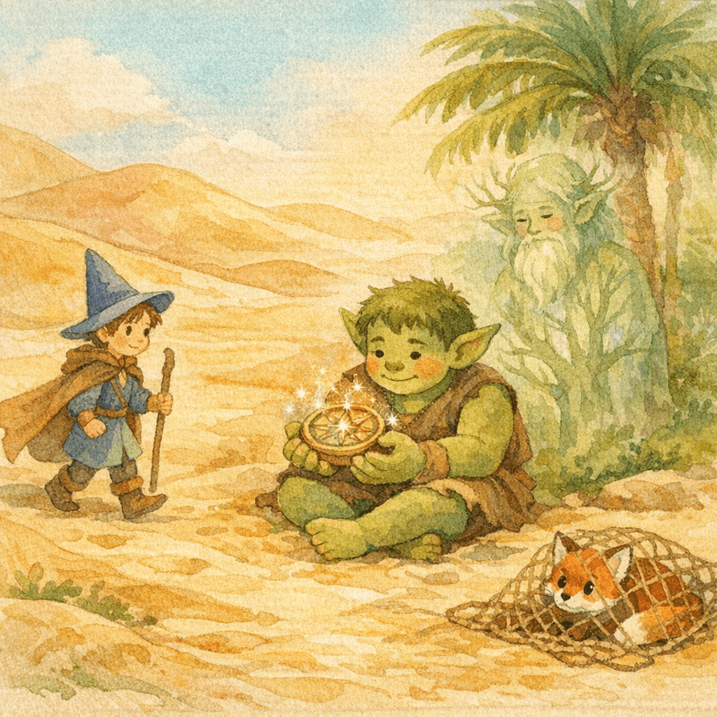 Sir Marty and the Mirage Compass