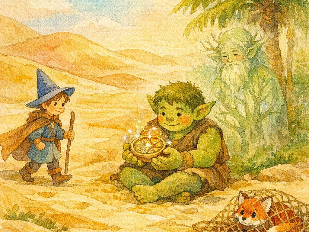 Sir Marty and the Mirage Compass