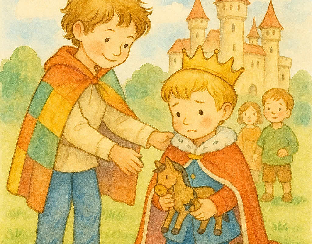 Aaron the Superhero Fixes a Toy