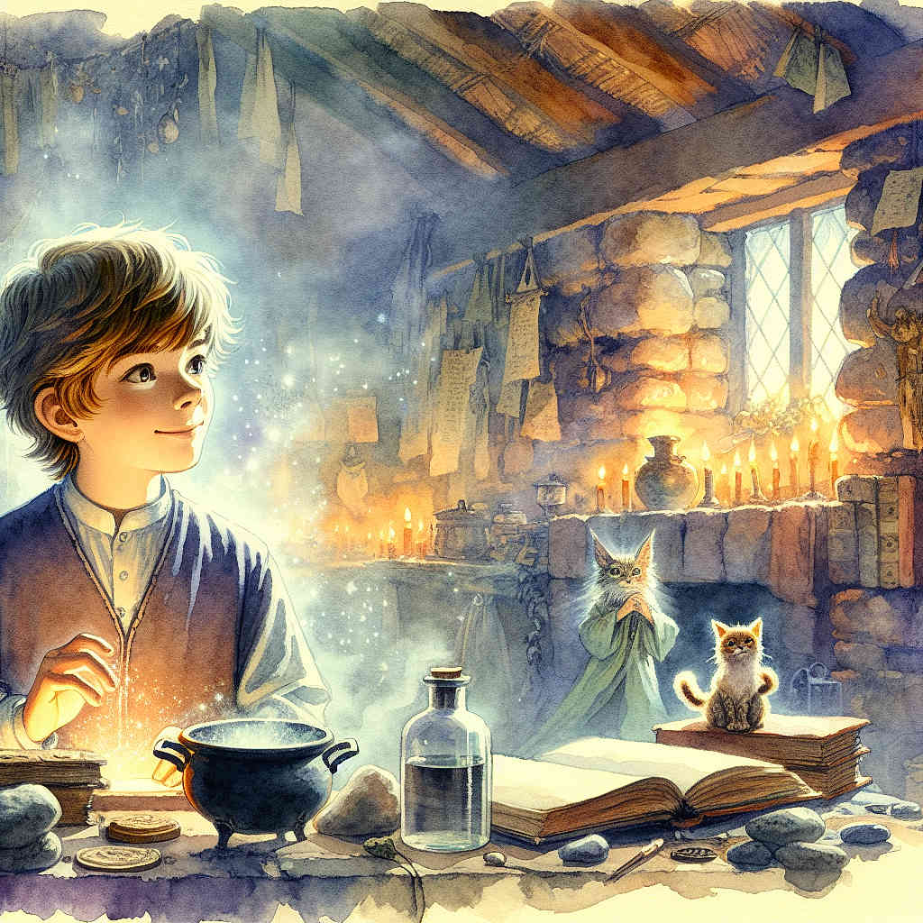 La Baguette Volée et l’Aube de la Magie