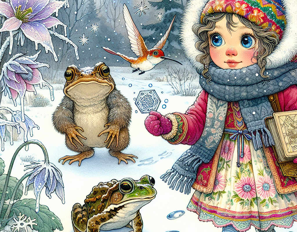 Ella and the Icebound Lake