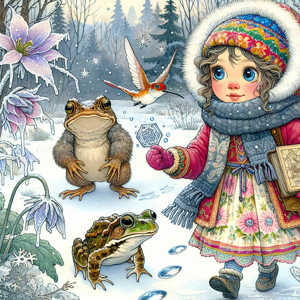 Ella and the Icebound Lake