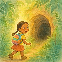 Fatou et la caverne secrète