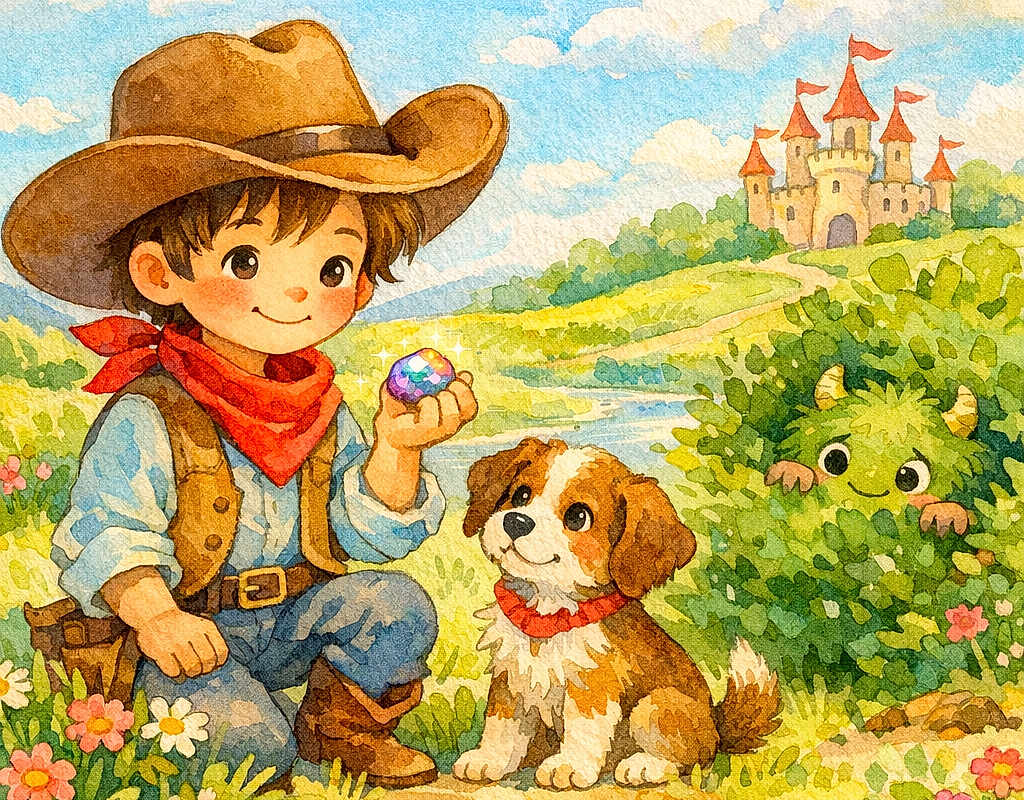 Lucas and the Color Pebble