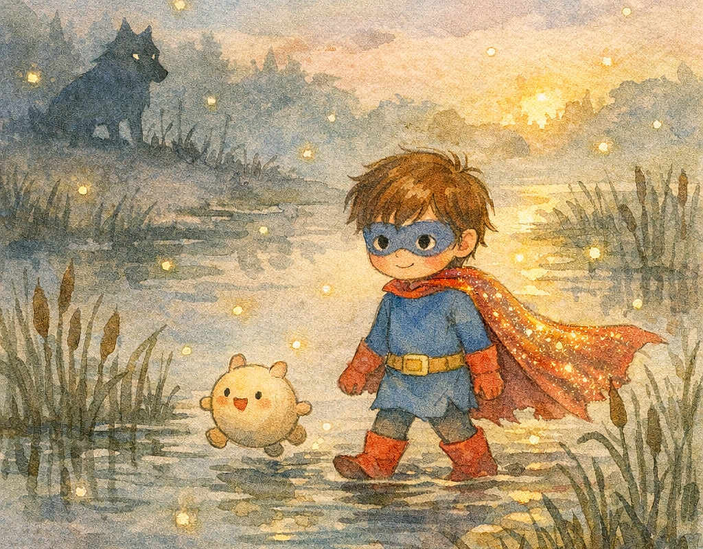 Booger eater and the Gentle Firefly Glow