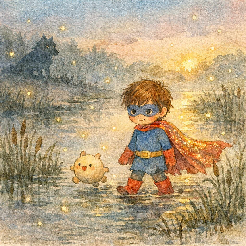 Booger eater and the Gentle Firefly Glow